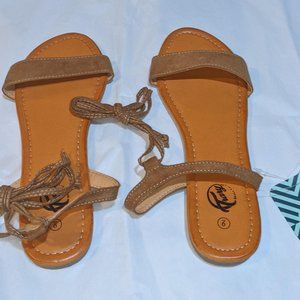 Tan Strappy Sandal